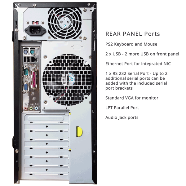 3 ISA PC - Rear View